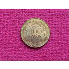 Колумбия 100 песо 2012 г.