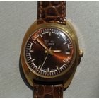 Часы наручные мужские "POLJOT",2614-2Н, 17 камней, позолота 10мкм 750 пробы,1МЧЗ, Made in USSR