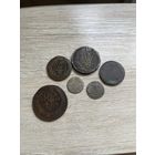 Сборный лот Екатерины и Елизаветы с серебром с рубля