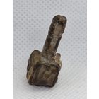 Дрейдл, еврейский волчок, бронза.