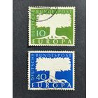 Германия 1957. Почтовые марки ЕВРОПА. Полная серия