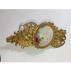 Брошь - заколка  . Распродажа винтажный бижутерии с рубля !