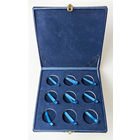 Футляр НБ РБ для монет на 9 ячеек диаметром 45 мм.