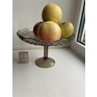 Новогодняя распродажа !Фруктовница ваза стекло НЕМАН