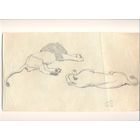 Г. Скрипниченко бумага рисунок карандаш старая работа до 1970