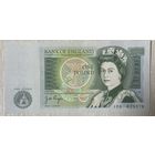 Банкнота 1 фунт 1978 год. Великобритания