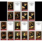 Эрмитаж. Рембрант СССР 1983 год (5378-5382) серия из 5 марок в квартблоках с купонами