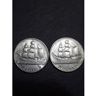 2 злотых 1936 кораблик. С рубля без мц!