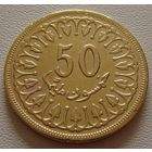 Тунис. 50 миллимов 1983 год  КМ#308