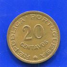Тимор 20 сентаво 1970 , Португальская Колония