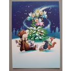 Зимние праздники - это верить в чудо. С Новым годом! Открытка, глянец