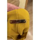 Платье горчичного цвета со вставками золотого цвета,Италия