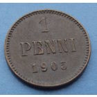 Финляндия в составе РИ. 1 пенни 1905