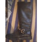 Сапоги зимние.Кожа,38р.