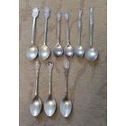 Ложки чайные сборный лот СССР клейма