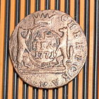 Денга. Сибирь 1771г. КМ. Cu. VF