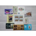 Марки. Сборный лот. 800 лет Москвы. Ленин. Спорт. Корея.