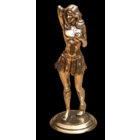 Статуэтка Девушка Модель Латунь