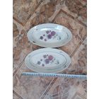 2 селедочницы фарфор Дулево СССР