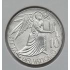 Ватикан 10 лир 1985 г. В холдере