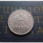 100 злотых 1990 Польша #06 XF