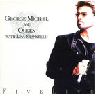 George Michael and Queen With Lisa Stansfield Five Live