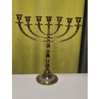 Менора латунная