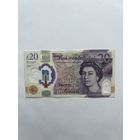 Великобритания. 20 фунтов. 2018 год. АВ 13 504707