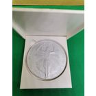 Настольная медаль СССР алюминий освобождение г Орёл 1983