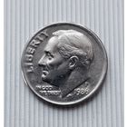 1 дайм 1986(P) года США.