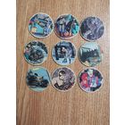 Фишки игровые Бэтмен Batman DC Comics 1995 год -  фишка Сотка CAPS Кэпс