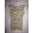 Натуральный шёлковый топ-резинка (безразмерный - от 36 до 44). Новый.