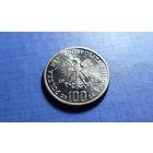 100 злотых 1984. Польша. 40 лет образованию Польской Народной Республики. AU!