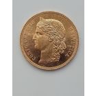20 франков Швейцария. 1896г. ( Старый тип, редкая )