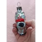 Ёлочные игрушки стекло, кот