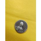 Полуполтинник 1765 года ММД-EI, Серебро. Гурт шнур влево, Класс монетка, не частая. СМОТРИТЕ ДР. МОИ ЛОТЫ. Большая распродажа!