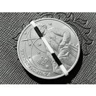 СССР. 1 рубль 1987 - 130 лет со дня рождения основоположника отечественной космонавтики К. Э. Циолковского. Брак, разворот (поворот). (1). Торг.