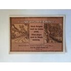 Германия 50 пфеннигов 1922 г Штрелиц (Strelitz) 1283.1--3/3, a UNC, частный выпуск