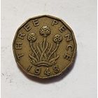 Великобритания 3 пенса, 1948