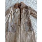 Пальто кожаное женское, Турция.