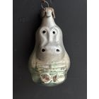 Елочная игрушка бегемотик СССР