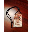 Сумочка текстильная на липучке, б/у