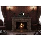 Антикварные каминные часы с боем