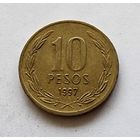 Чили 10 песо, 1997