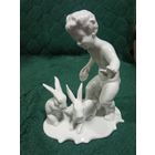 Статуэтка Путти с зайцами Германия