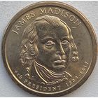 США 1 доллар 2007 г. Джеймс Мэдисон. 4-й президент США