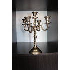 Металлический, декоративный, подсвечник на 5 свечей.