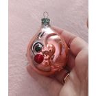 Елочные игрушки из стекла, месяц, луна