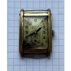 Позолоченные часы Junghans. Не рабочие, маятник цел.