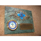 Оригинальные часы в камне